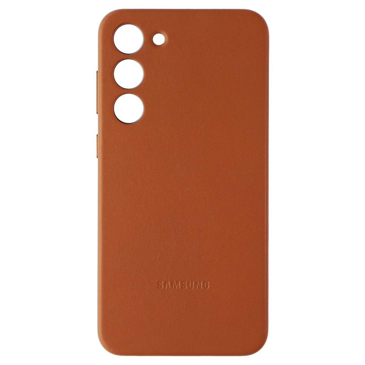 Samsung Leather Case for Galaxy S23+ (Plus) - Brown Cell Phone - Cases, Covers & Skins Samsung - Simple Cell Bulk Wholesale Pricing - USA Seller