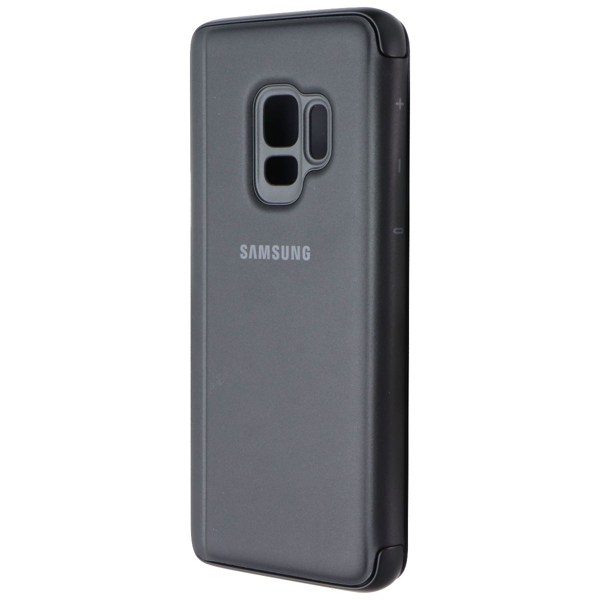 Samsung Clear View Standing Cover Case for Samsung Galaxy S9+ (Plus) - Black Cell Phone - Cases, Covers & Skins Samsung - Simple Cell Bulk Wholesale Pricing - USA Seller