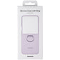 SAMSUNG Official Silicone Cover Case with Ring for Galaxy Z Flip5 - Lavender Cell Phone - Cases, Covers & Skins Samsung    - Simple Cell Bulk Wholesale Pricing - USA Seller