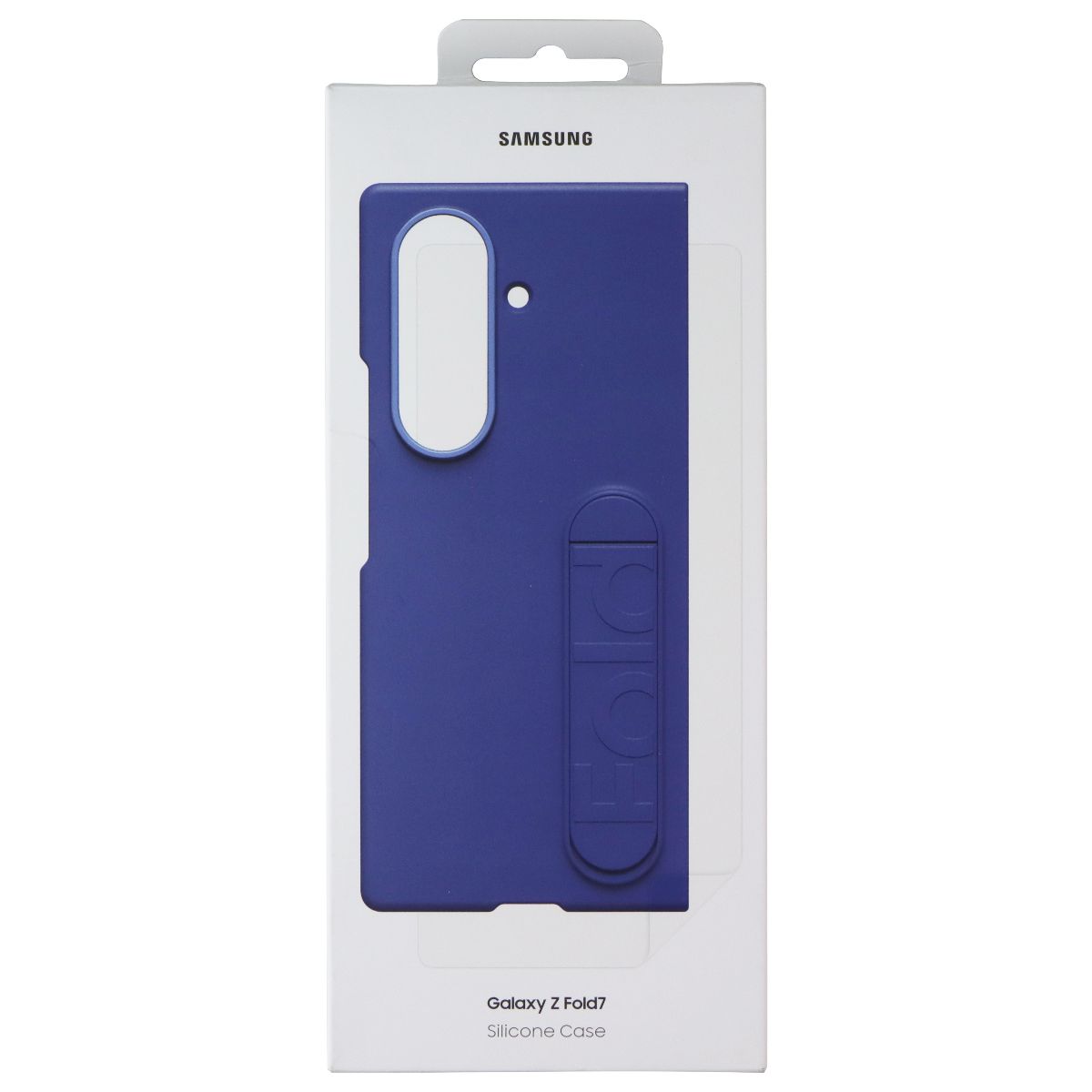 Samsung Official Silicone Case and Film for Galaxy Z Fold7 - Navy