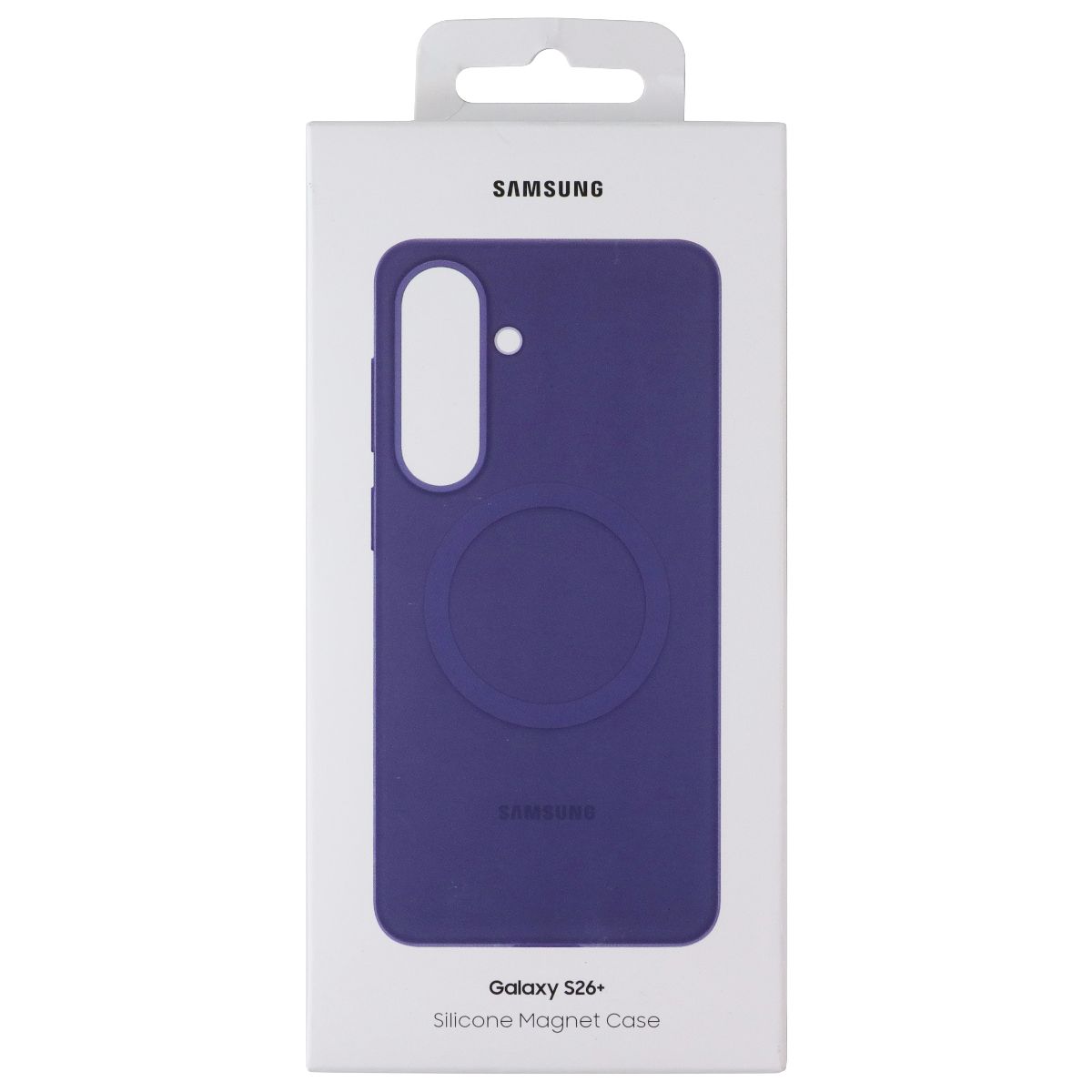 Samsung Official Silicone Magnet Case for Galaxy S26+ (Plus) - Blue Violet