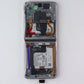 Repair Part SVC LCD Assembly (E/ZS/PF) Frame for Galaxy Z Flip4 (SM-F721) Silver Cell Phone - Replacement Parts & Tools Samsung - Simple Cell Bulk Wholesale Pricing - USA Seller