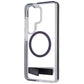 ZAGG Santa Cruz Snap Magnetic Kickstand Case for Galaxy S26 Ultra - Clear/Black