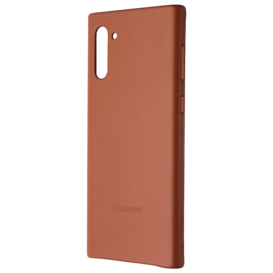 Samsung Official Leather Back Cover for Samsung Galaxy Note10 /Note10 5G - Brown Cell Phone - Cases, Covers & Skins Samsung    - Simple Cell Bulk Wholesale Pricing - USA Seller