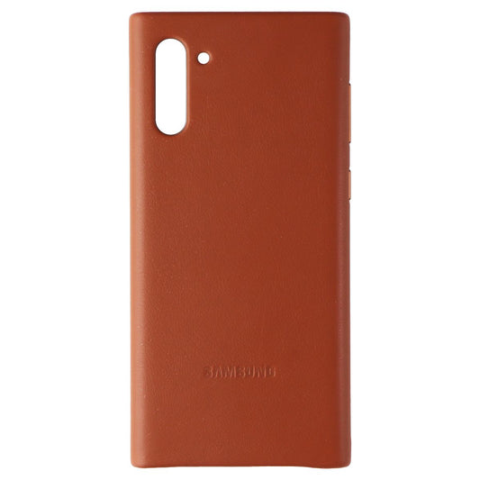 Samsung Official Leather Back Cover for Samsung Galaxy Note10 /Note10 5G - Brown Cell Phone - Cases, Covers & Skins Samsung    - Simple Cell Bulk Wholesale Pricing - USA Seller
