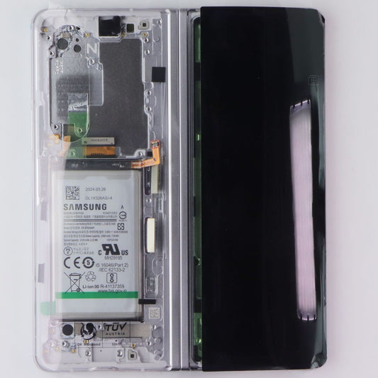 Repair Part SVC Assembly E/ZS/PF OLED/Frame for Galaxy Z Fold3 5G SM-F926 Silver Cell Phone - Replacement Parts & Tools Samsung - Simple Cell Bulk Wholesale Pricing - USA Seller