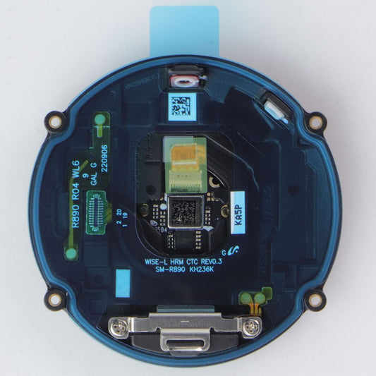 Repair Part MEA Rear Case with Sensor for Galaxy Watch 4 (46mm) - Black (R890) Cell Phone - Replacement Parts & Tools Samsung - Simple Cell Bulk Wholesale Pricing - USA Seller