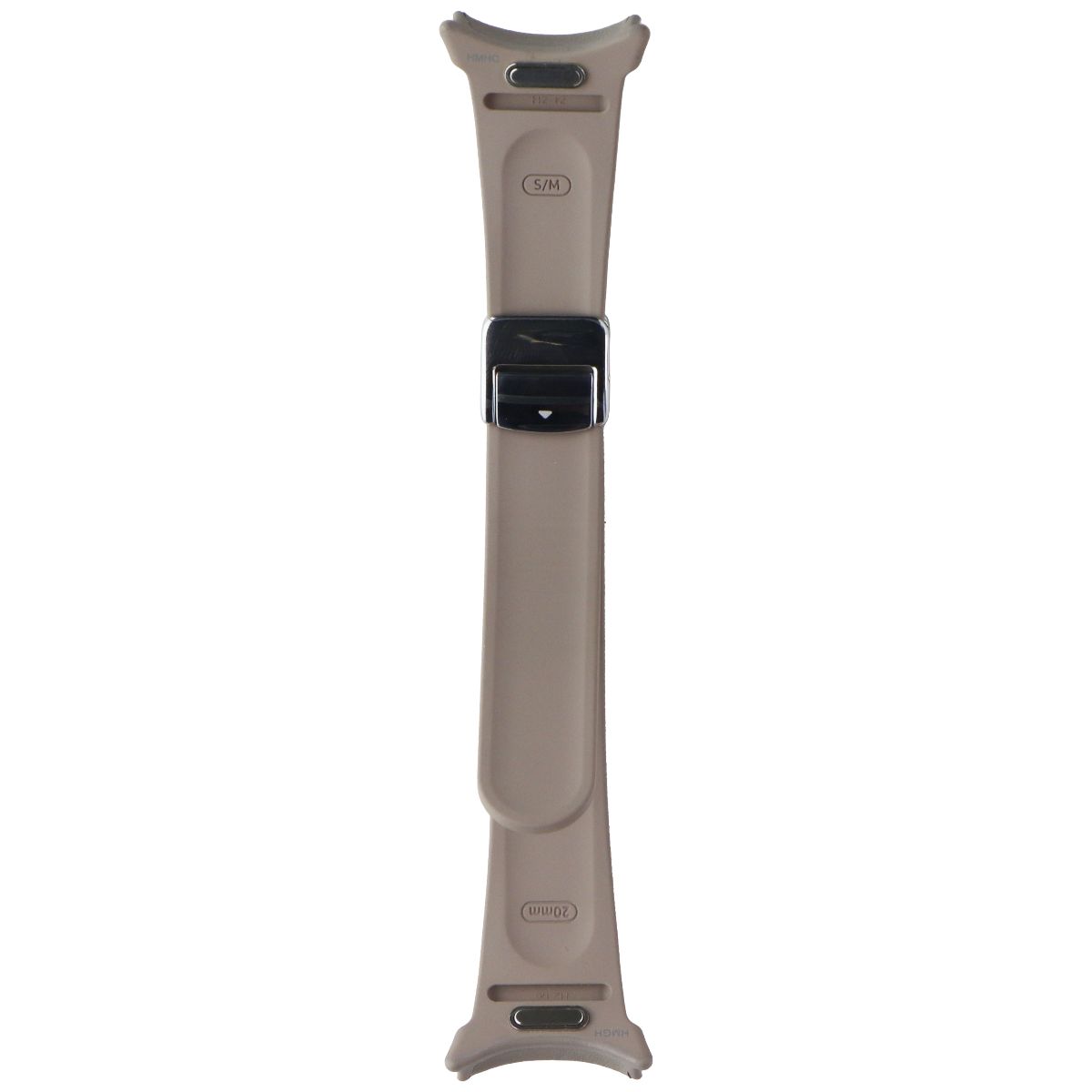 Samsung D-Buckle Hybrid Leather Band for Galaxy Watch 7/6/5/4 (S/M) - Etoupe Smart Watch Accessories - Watch Bands Samsung - Simple Cell Bulk Wholesale Pricing - USA Seller