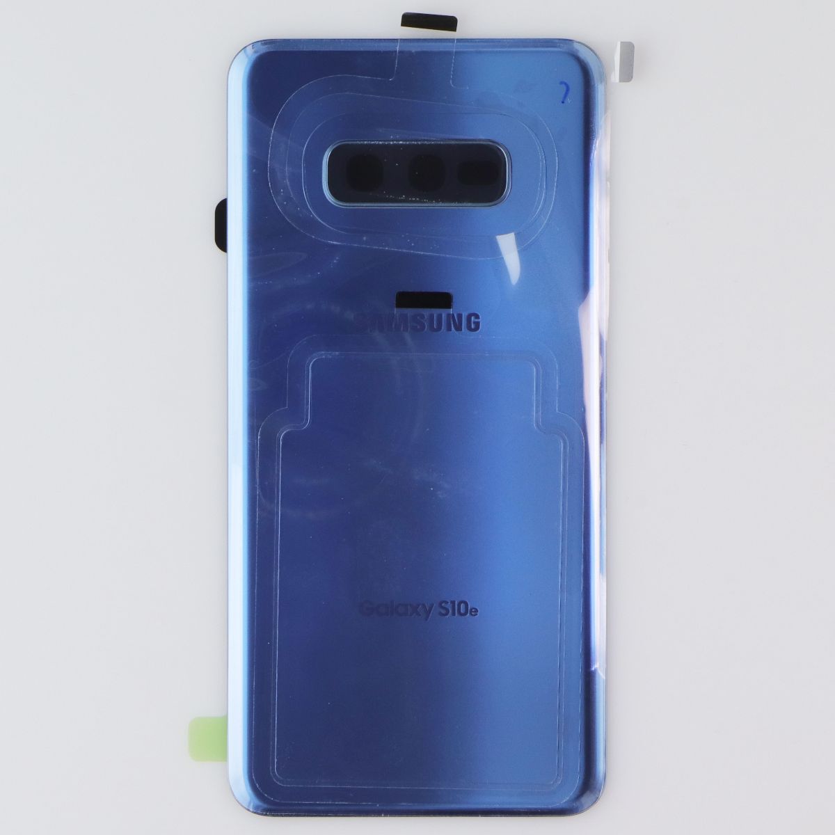 Repair Part - SVC MEA Back Glass (GH97-22801C) for Galaxy S10e (SM-G970) Blue Cell Phone - Replacement Parts & Tools Samsung - Simple Cell Bulk Wholesale Pricing - USA Seller