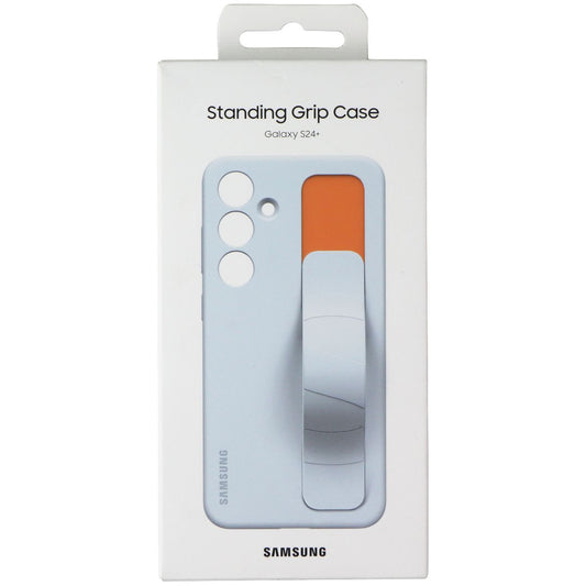 Samsung Official Standing Grip Case for Samsung Galaxy (S24+) - Light Blue Cell Phone - Cases, Covers & Skins Samsung - Simple Cell Bulk Wholesale Pricing - USA Seller