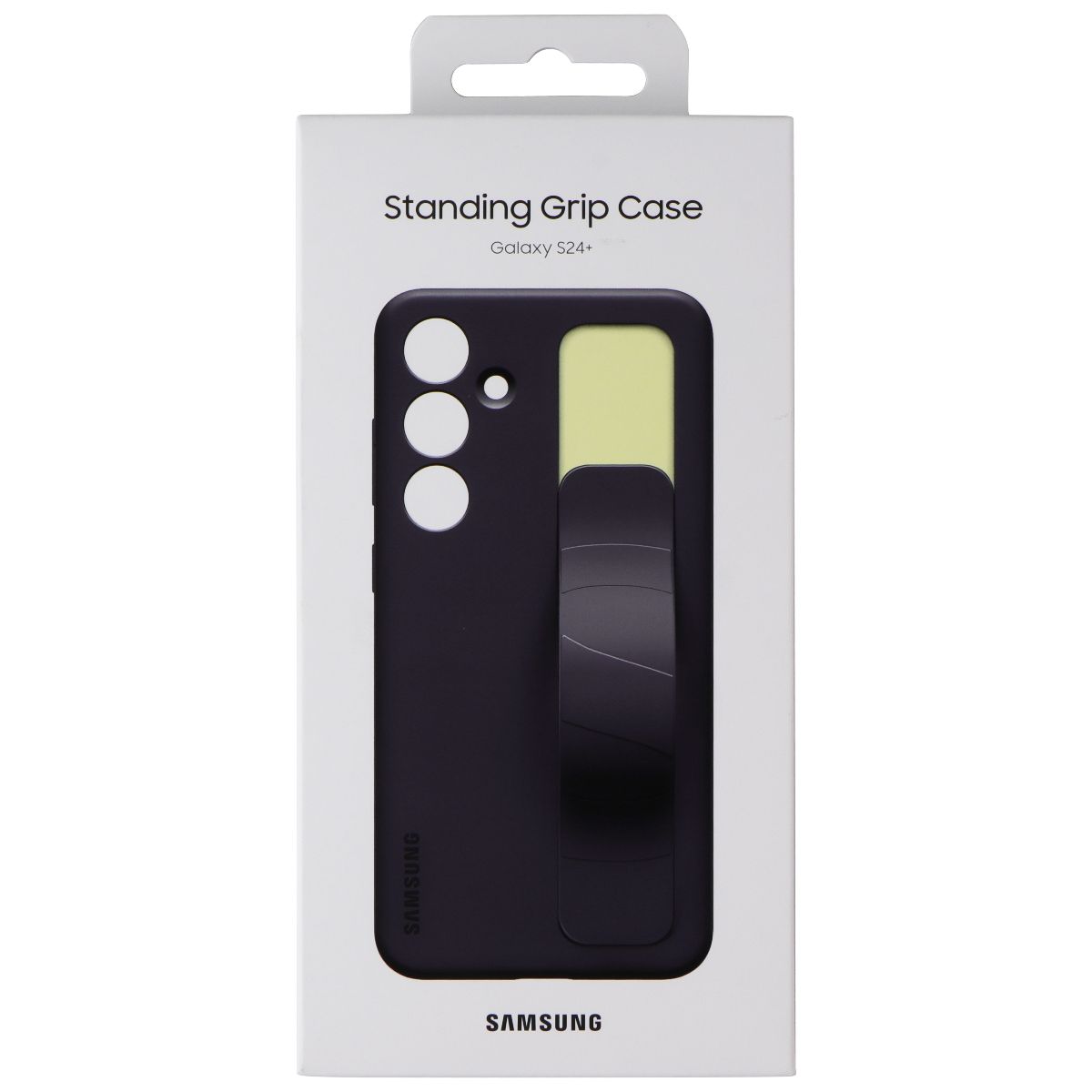 Samsung Official Standing Grip Case for Samsung Galaxy (S24+) - Dark Violet Cell Phone - Cases, Covers & Skins Samsung    - Simple Cell Bulk Wholesale Pricing - USA Seller