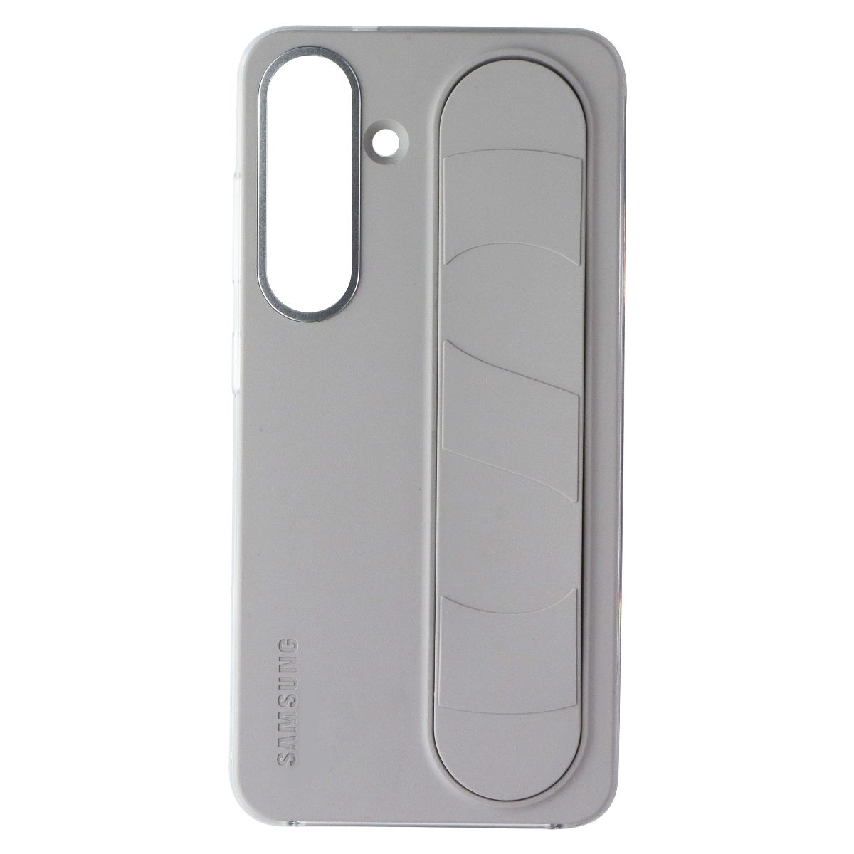 Samsung Official Standing Grip Case for Galaxy S25 - Gray Cell Phone - Cases, Covers & Skins Samsung - Simple Cell Bulk Wholesale Pricing - USA Seller
