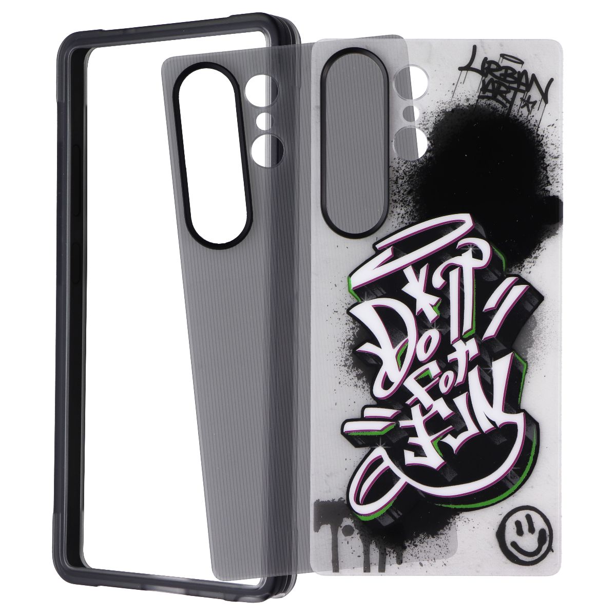 Samsung Official Flipsuit Case for Galaxy S25 Ultra - Black Cell Phone - Cases, Covers & Skins Samsung - Simple Cell Bulk Wholesale Pricing - USA Seller