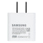 Samsung 25W USB-C Wall Charger Power Adapter - White Cell Phone - Chargers & Cradles Samsung - Simple Cell Bulk Wholesale Pricing - USA Seller