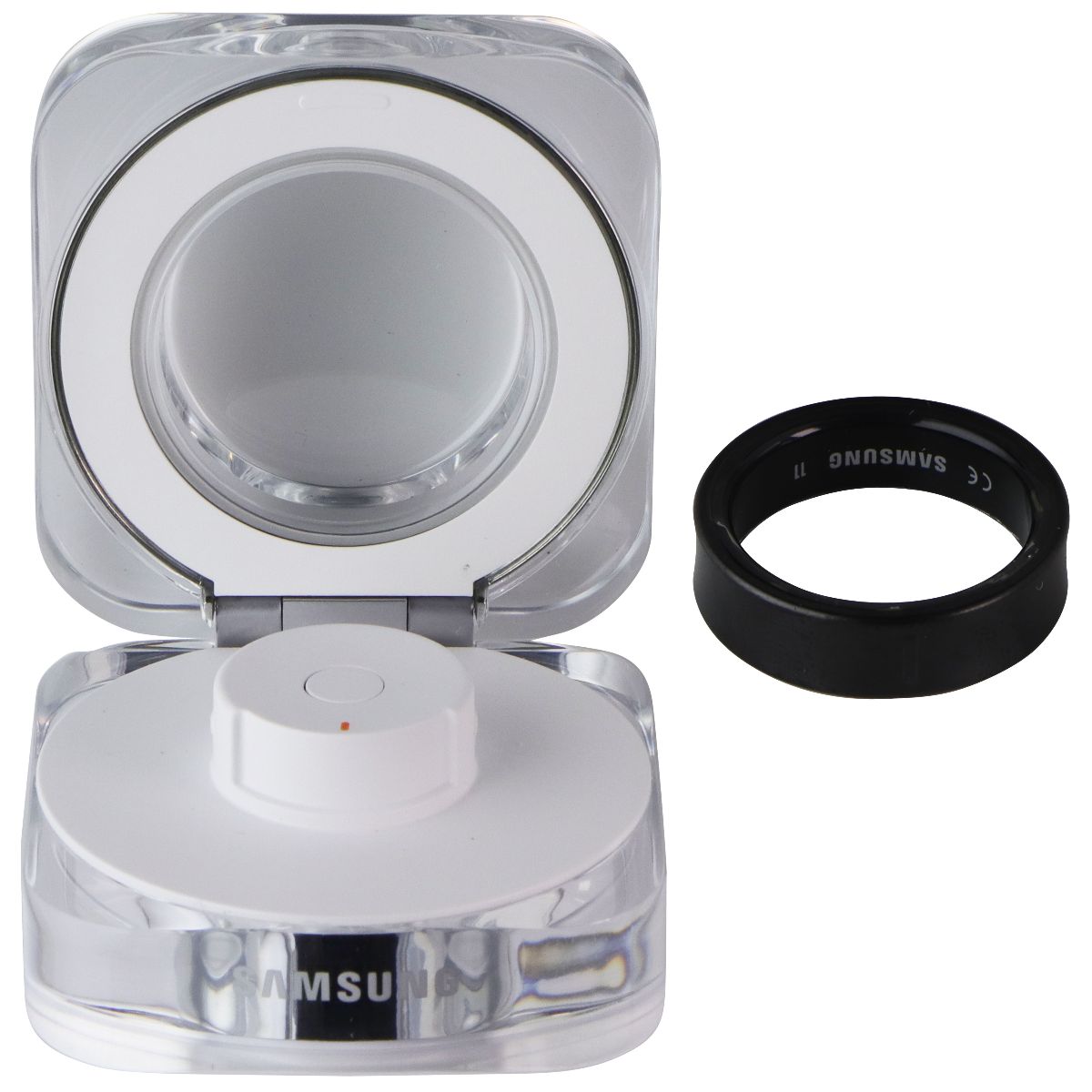 Samsung Galaxy AI Smart Ring Bluetooth Fitness Tracker - Size 11/Titanium Black Fitness Technology - Activity Trackers Samsung - Simple Cell Bulk Wholesale Pricing - USA Seller