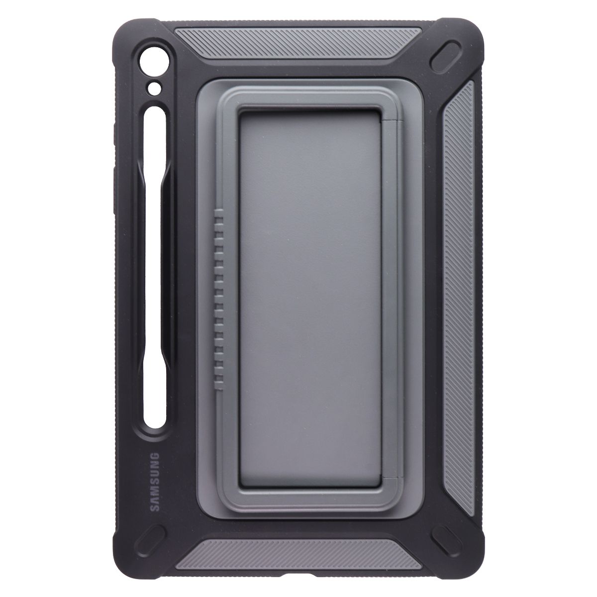 Samsung Official Outdoor Cover for Samsung Galaxy Tab S9 / S9 5G - Black/Gray iPad/Tablet Accessories - Cases, Covers, Keyboard Folios Samsung - Simple Cell Bulk Wholesale Pricing - USA Seller