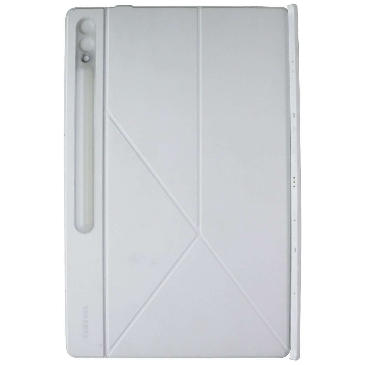 Samsung Smart Book Cover for Galaxy Tab S10 Ultra/S10 Ultra 5G - White iPad/Tablet Accessories - Cases, Covers, Keyboard Folios Samsung - Simple Cell Bulk Wholesale Pricing - USA Seller