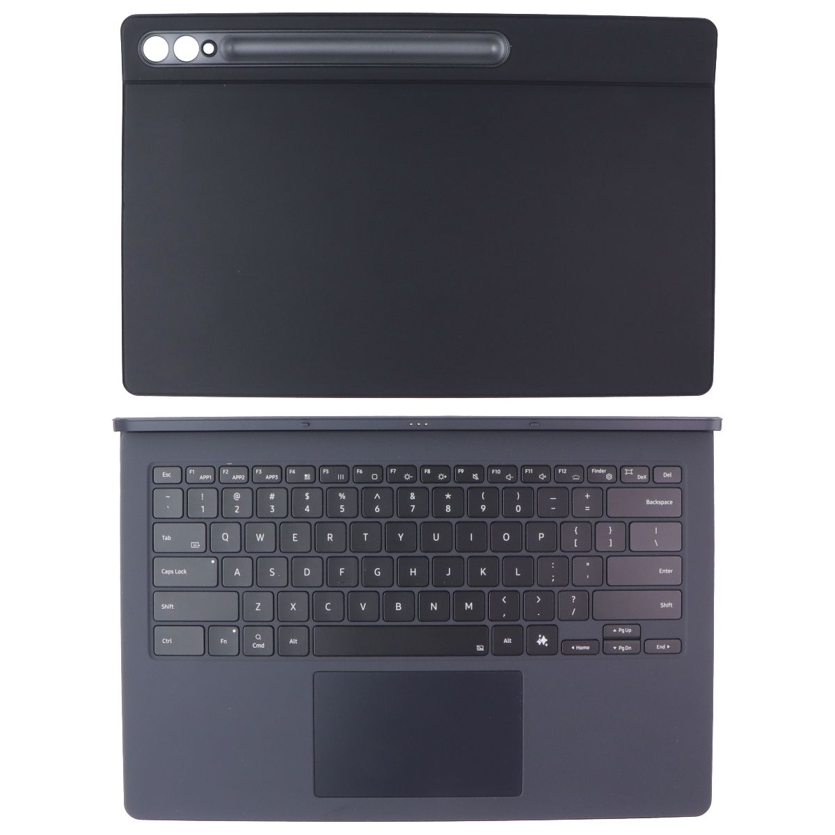 Samsung Book Cover Keyboard for Galaxy Tab S10 Ultra / S9 Ultra - Black / AI KEY iPad/Tablet Accessories - Cases, Covers, Keyboard Folios Samsung - Simple Cell Bulk Wholesale Pricing - USA Seller