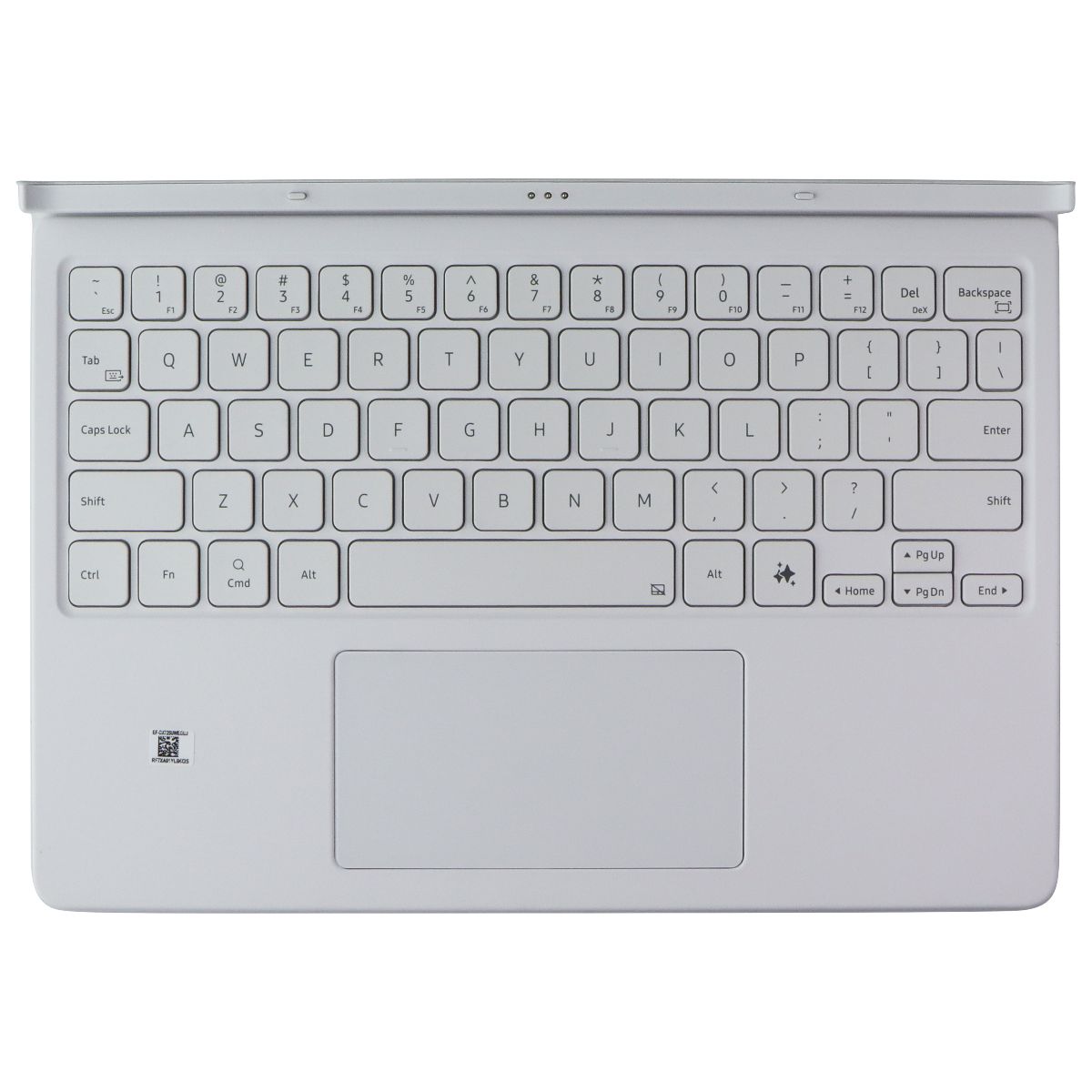 Samsung Book Cover Keyboard AI Key for Galaxy Tab S9 / 5G / FE / FE 5G - White iPad/Tablet Accessories - Cases, Covers, Keyboard Folios Samsung - Simple Cell Bulk Wholesale Pricing - USA Seller