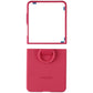 Samsung Official Ring Case (Silicone) for Galaxy Z Flip7 - Coral Red Cell Phone - Cases, Covers & Skins Samsung - Simple Cell Bulk Wholesale Pricing - USA Seller