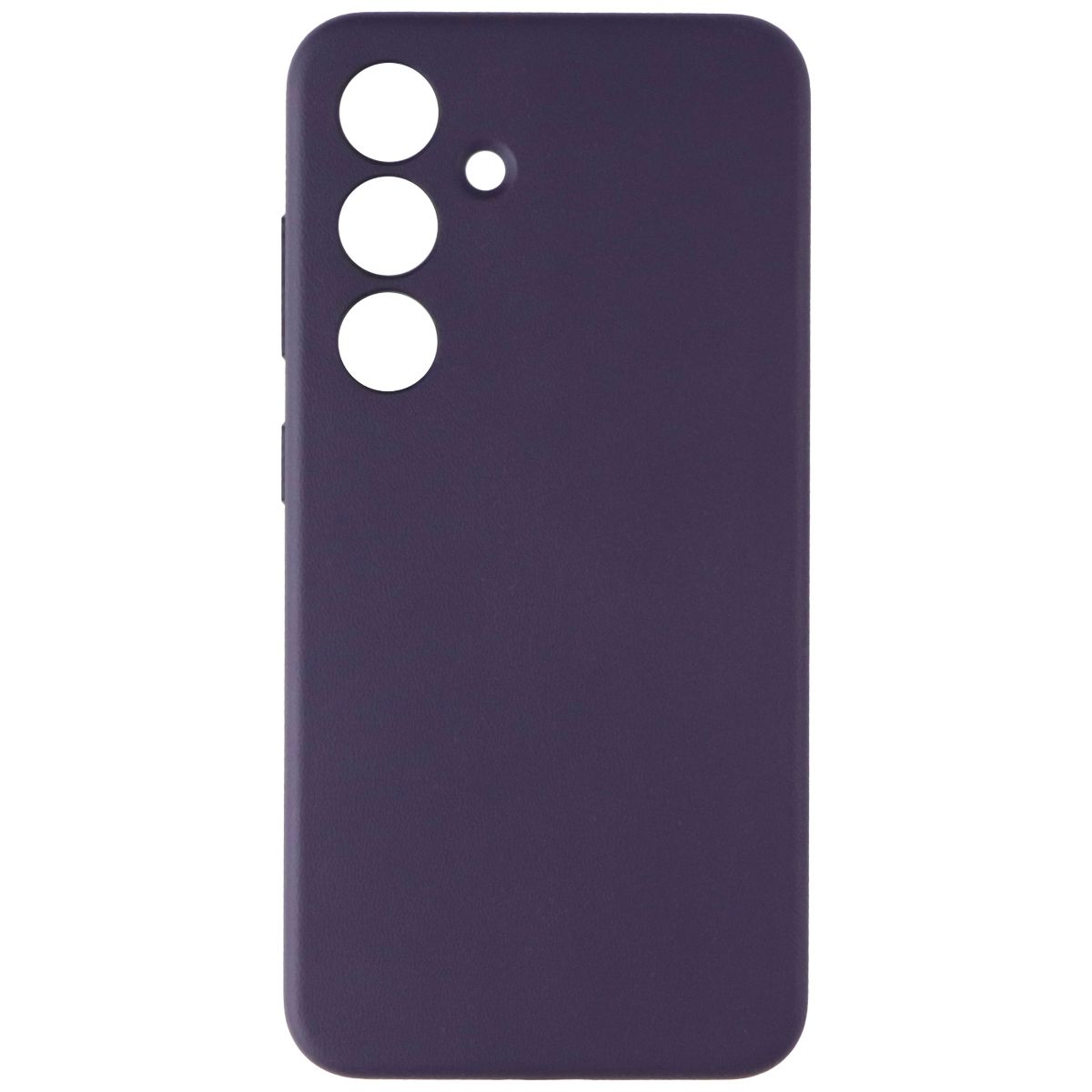 Samsung Official Vegan Leather Case for Galaxy S24 - Dark Violet Cell Phone - Cases, Covers & Skins Samsung - Simple Cell Bulk Wholesale Pricing - USA Seller