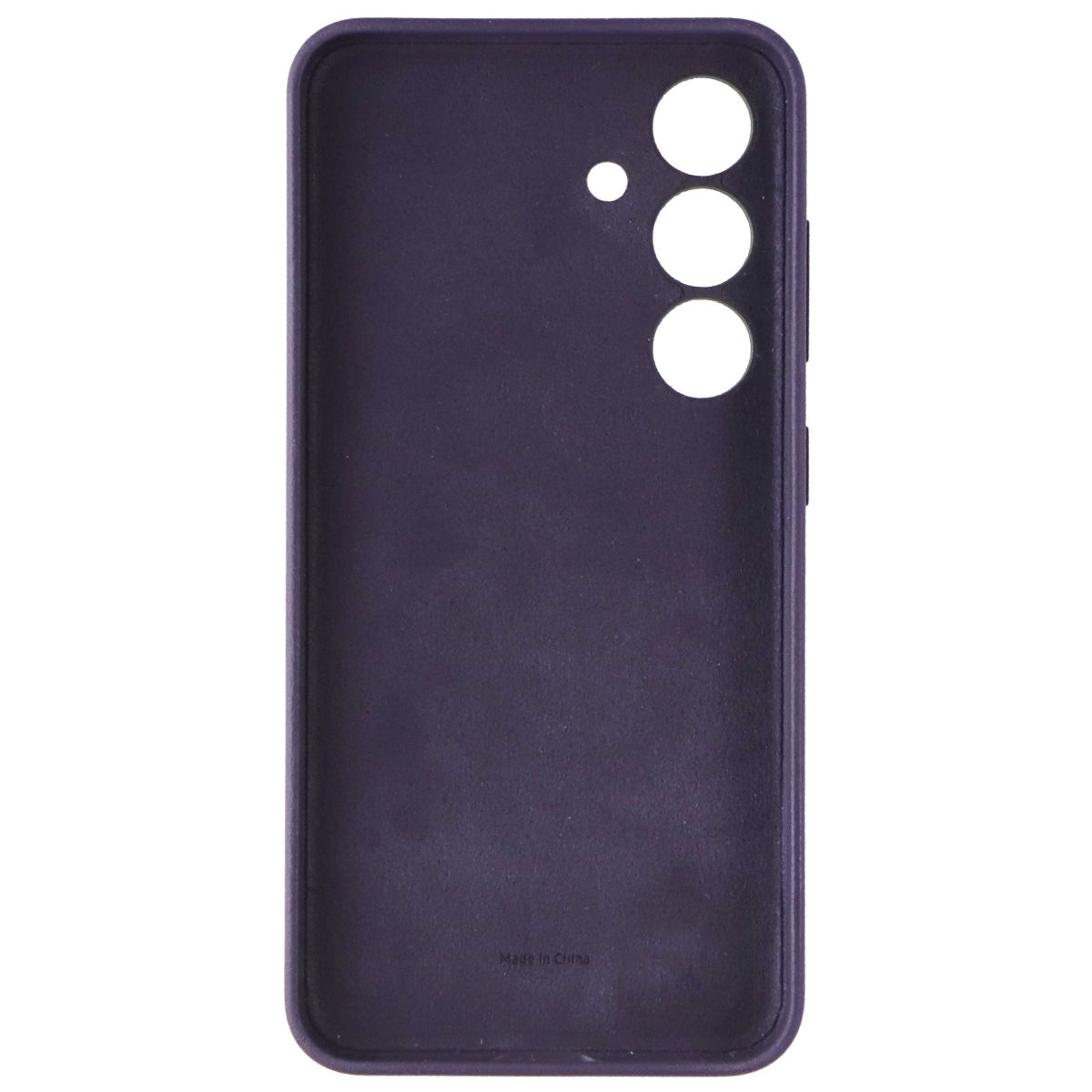 Samsung Official Vegan Leather Case for Galaxy S24 - Dark Violet Cell Phone - Cases, Covers & Skins Samsung - Simple Cell Bulk Wholesale Pricing - USA Seller