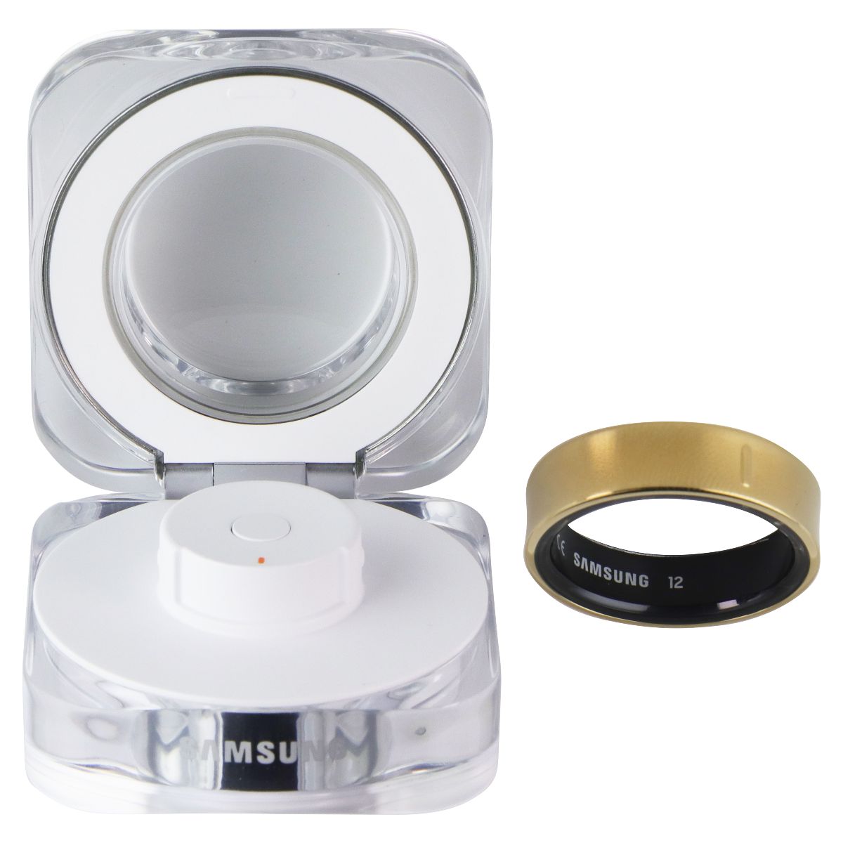Samsung Galaxy AI Smart Ring Bluetooth Fitness Tracker - Size 12/Titanium Gold Fitness Technology - Activity Trackers Samsung - Simple Cell Bulk Wholesale Pricing - USA Seller