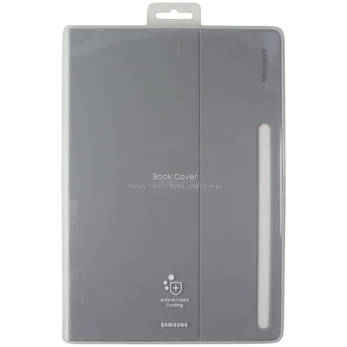 Samsung Book Cover for Galaxy Tab S7+ / S7+ 5G / S7 FE / S7 FE 5G - Dark Gray iPad/Tablet Accessories - Cases, Covers, Keyboard Folios Samsung - Simple Cell Bulk Wholesale Pricing - USA Seller