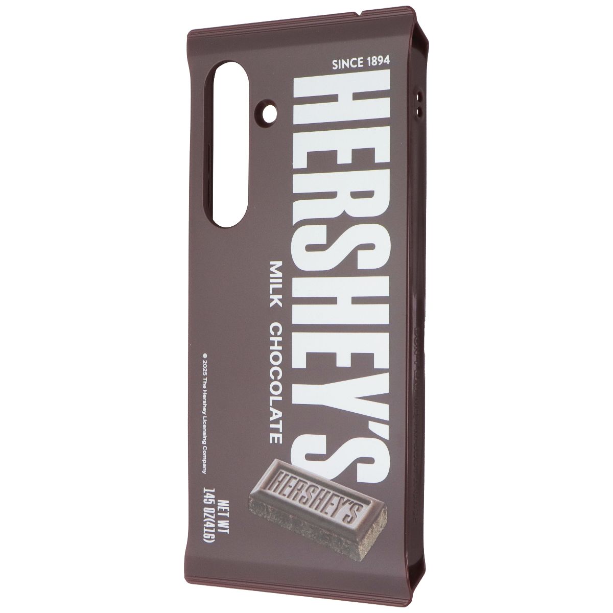 Samsung Hershey's Milk Chocolate Snack Case for Galaxy S25+ (Plus) - Brown Cell Phone - Cases, Covers & Skins Samsung - Simple Cell Bulk Wholesale Pricing - USA Seller