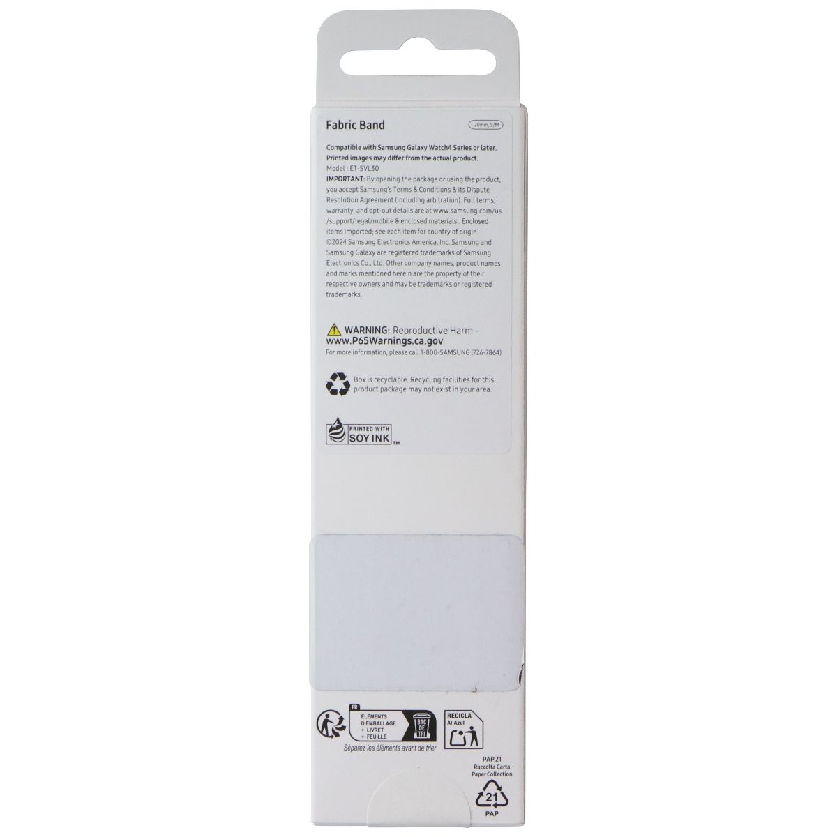 Samsung Official Fabric Band for Samsung Galaxy Watch4 - Wine Red (ET-SVL30) Smart Watch Accessories - Watch Bands Samsung - Simple Cell Bulk Wholesale Pricing - USA Seller