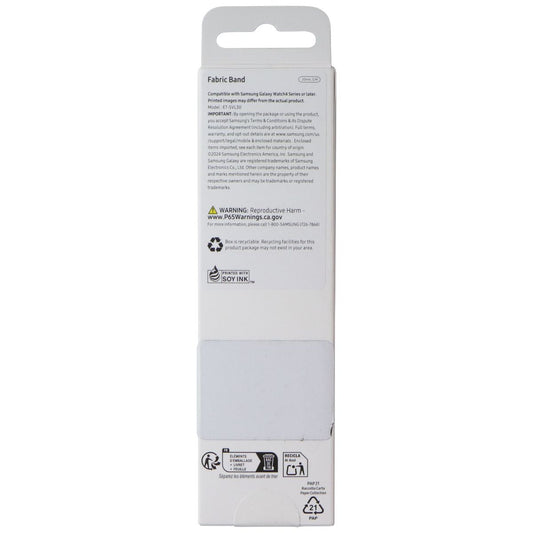 Samsung Official Fabric Band for Samsung Galaxy Watch4 - Wine Red (ET-SVL30) Smart Watch Accessories - Watch Bands Samsung - Simple Cell Bulk Wholesale Pricing - USA Seller