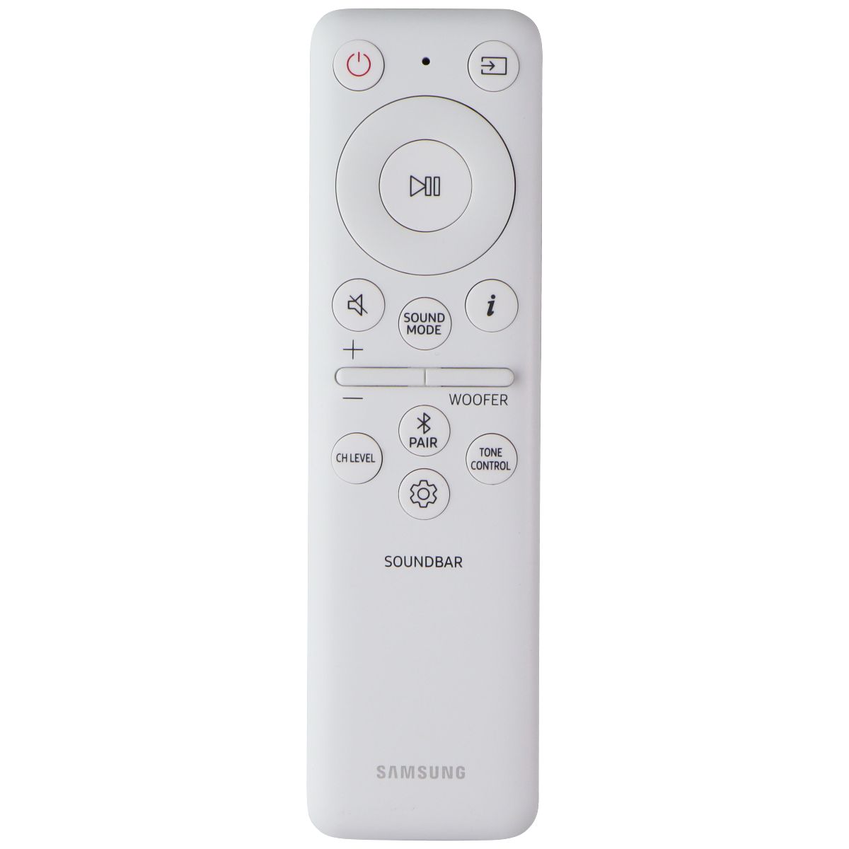 Samsung Rechargeable Remote Control (AH81-15184A) for Samsung Soundbars - White TV, Video & Audio Accessories - Remote Controls Samsung    - Simple Cell Bulk Wholesale Pricing - USA Seller