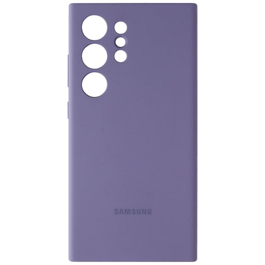Samsung Official Silicone Case for Samsung Galaxy S24 Ultra - Violet
