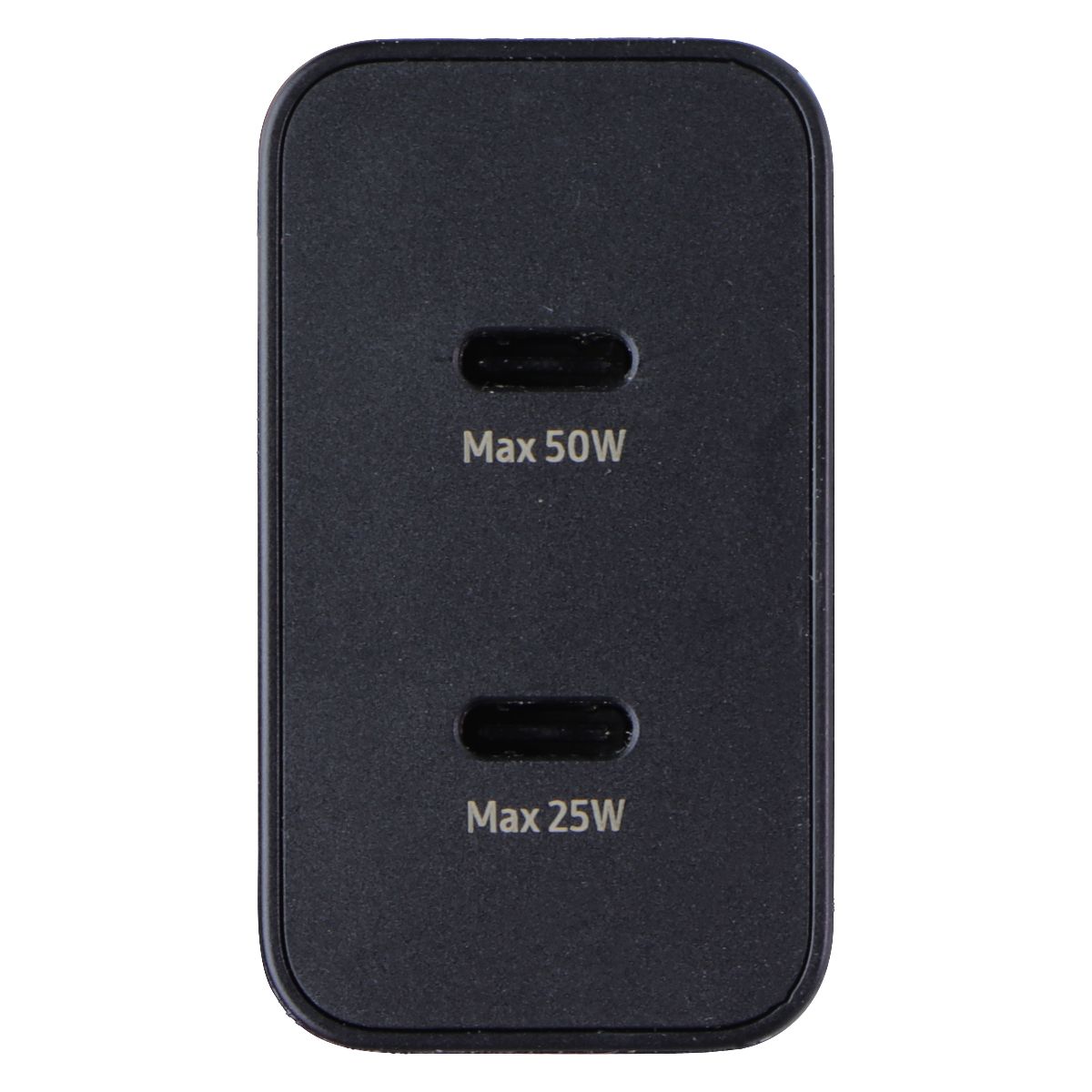 Samsung (50W) Power Adapter Duo USB-C Wall Charger with Cable - Black (EP-T5020) Cell Phone - Cables & Adapters Samsung - Simple Cell Bulk Wholesale Pricing - USA Seller