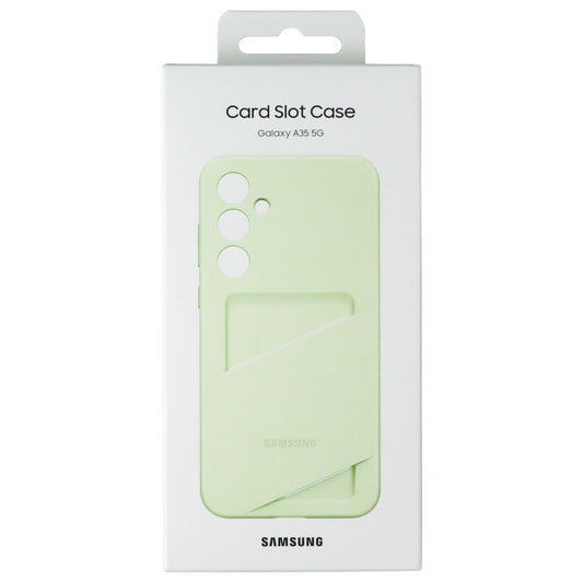 Samsung Official Card Slot Cover Case for Galaxy A35 5G - Lime Cell Phone - Cases, Covers & Skins Samsung - Simple Cell Bulk Wholesale Pricing - USA Seller