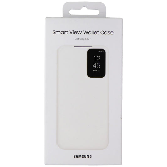 Samsung Smart View Wallet Case for Galaxy S23+ (Plus) - Cream Cell Phone - Cases, Covers & Skins Samsung - Simple Cell Bulk Wholesale Pricing - USA Seller
