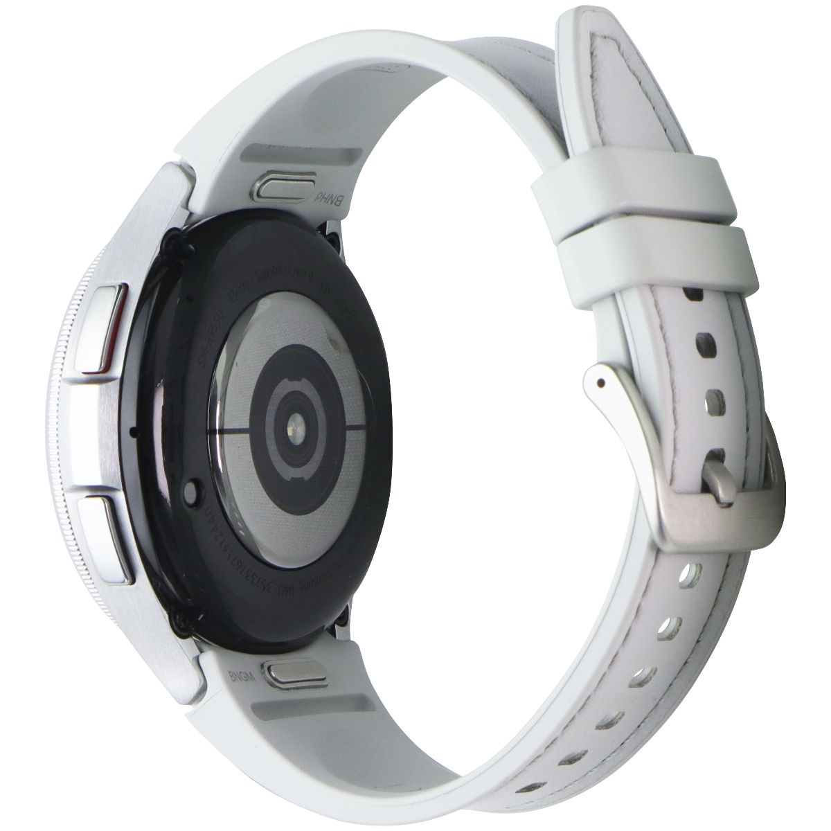 Samsung Galaxy Watch6 Classic (43mm) LTE + Bluetooth (SM-R955) - Silver/White Smart Watches Samsung - Simple Cell Bulk Wholesale Pricing - USA Seller