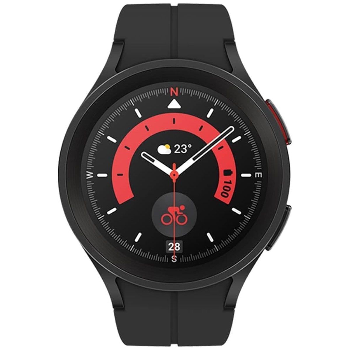 Samsung Galaxy Watch5 Pro (45mm) - Black Titanium (GPS + LTE) SM-R925U Smart Watches Samsung - Simple Cell Bulk Wholesale Pricing - USA Seller