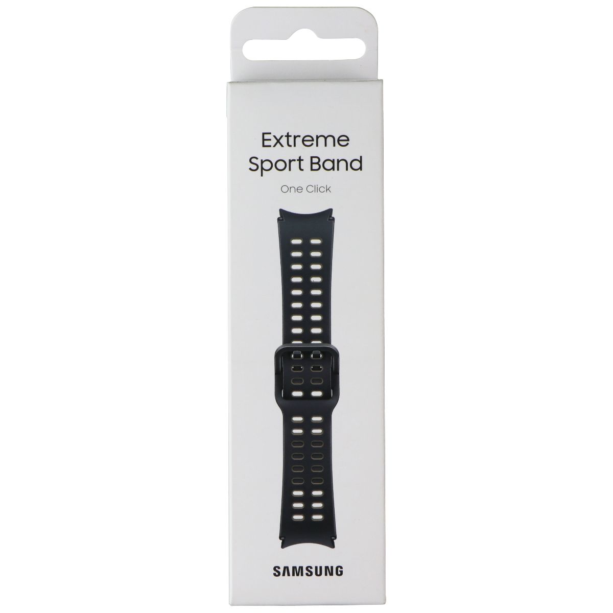 Samsung Extreme Sport Band for Galaxy Watch 4 or Later - Graphite (20mm, M/L) Smart Watch Accessories - Watch Bands Samsung - Simple Cell Bulk Wholesale Pricing - USA Seller