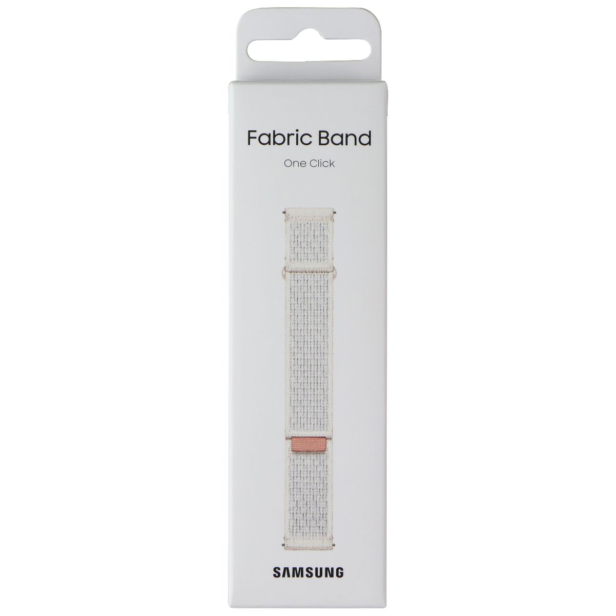 Samsung One Click Fabric Band for Galaxy Watch 4 - Sand (20mm, S/M) Smart Watch Accessories - Watch Bands Samsung - Simple Cell Bulk Wholesale Pricing - USA Seller