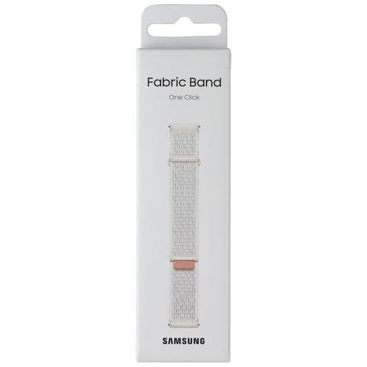 Samsung One Click Fabric Band for Galaxy Watch 4 - Sand (20mm, S/M) Smart Watch Accessories - Watch Bands Samsung - Simple Cell Bulk Wholesale Pricing - USA Seller