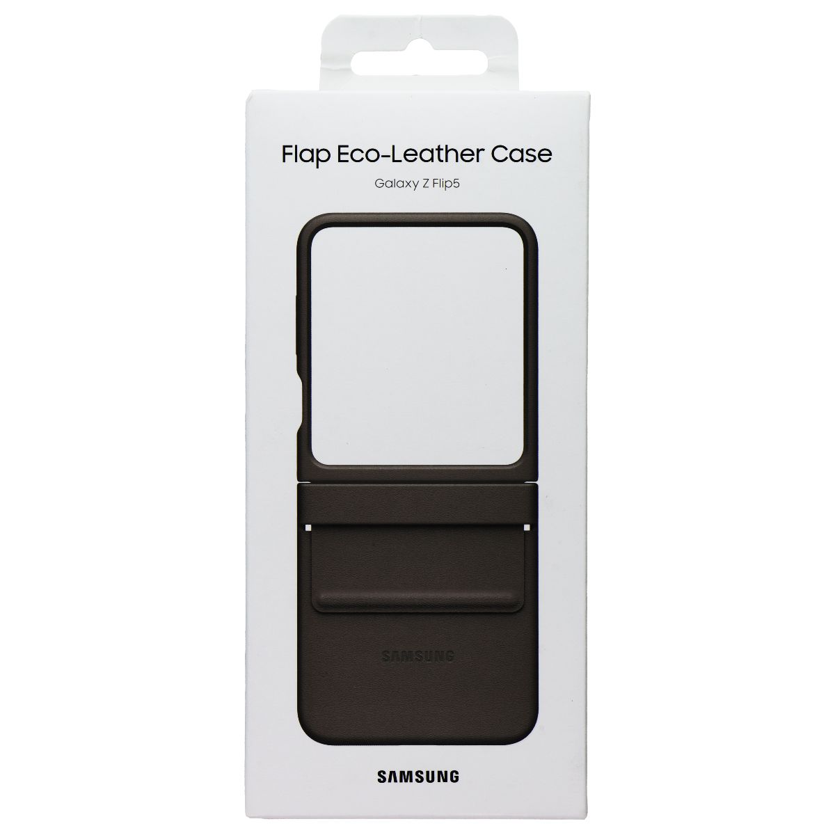 Samsung Flap Eco-Leather Case for Samsung Galaxy Z Flip5 - Etoupe Cell Phone - Cases, Covers & Skins Samsung - Simple Cell Bulk Wholesale Pricing - USA Seller