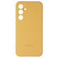 Samsung Official Silicone Case for Galaxy S23 FE - Apricot Orange Cell Phone - Cases, Covers & Skins Samsung - Simple Cell Bulk Wholesale Pricing - USA Seller