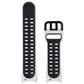Samsung (20mm, S/M) Extreme Sport Band for Samsung Galaxy Watch4 - White/Black Smart Watch Accessories - Watch Bands Samsung - Simple Cell Bulk Wholesale Pricing - USA Seller