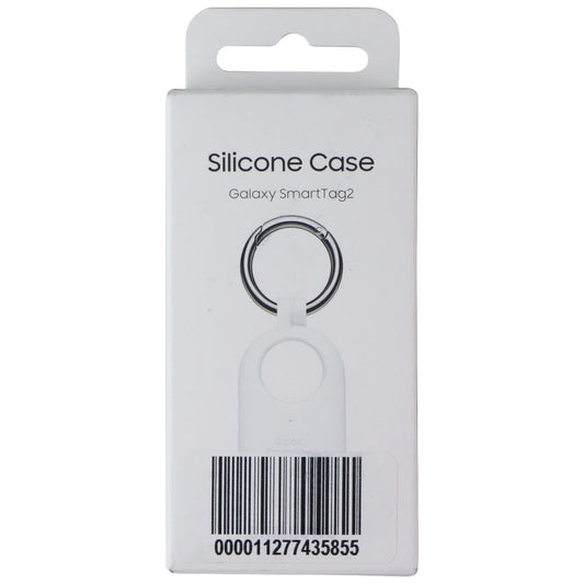 Samsung Galaxy Silicone Case for Galaxy SmartTag2 - White EF-PT560CWRGUS GPS Accessories & Tracking - Tracking Devices Samsung - Simple Cell Bulk Wholesale Pricing - USA Seller