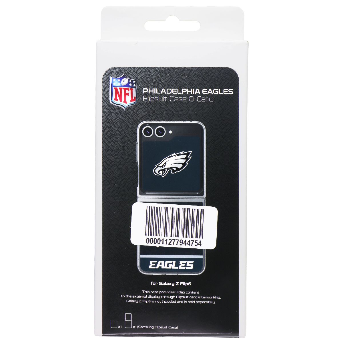 Samsung Flipsuit Case & Card for Galaxy Z Flip6 - NFL Philadelphia Eagles