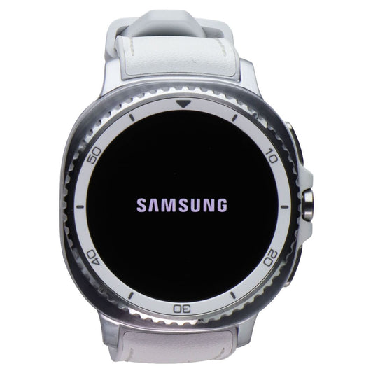 Samsung Galaxy Watch8 Classic (46mm) LTE Unlocked (SM-L505U) - White/Hybrid Band