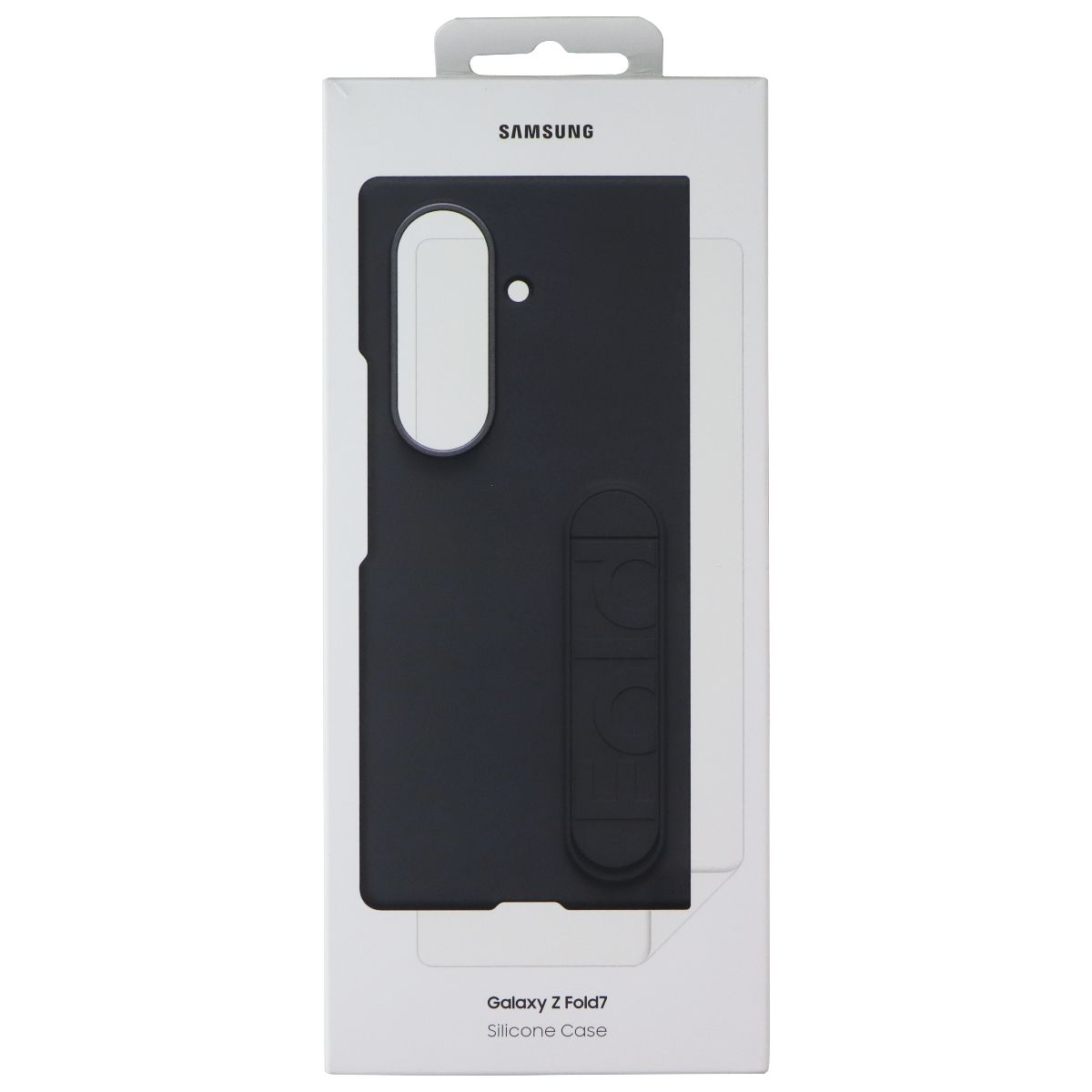 Samsung Official Silicone Case and Film for Galaxy Z Fold7 - Black Cell Phone - Cases, Covers & Skins Samsung - Simple Cell Bulk Wholesale Pricing - USA Seller