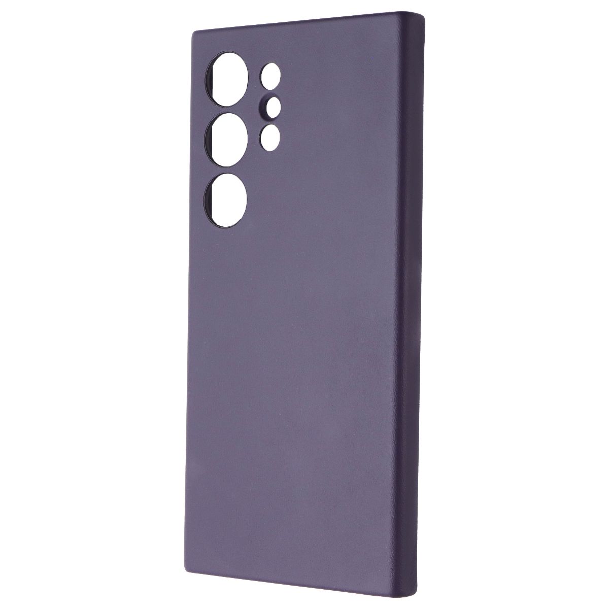 Samsung Official Vegan Leather Case for Galaxy S24 Ultra - Dark Violet Cell Phone - Cases, Covers & Skins Samsung - Simple Cell Bulk Wholesale Pricing - USA Seller