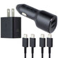 Samsung Ultimate Bundle (USB-C) (40W Car) + (25W Wall) + 2 Cables - Black Cell Phone - Chargers & Cradles Samsung - Simple Cell Bulk Wholesale Pricing - USA Seller